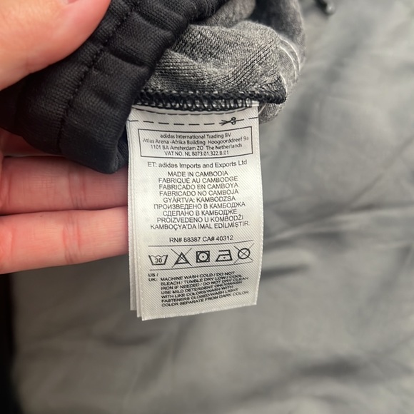 Men’s Small Adidas Track Pants Black - Picture 8 of 9